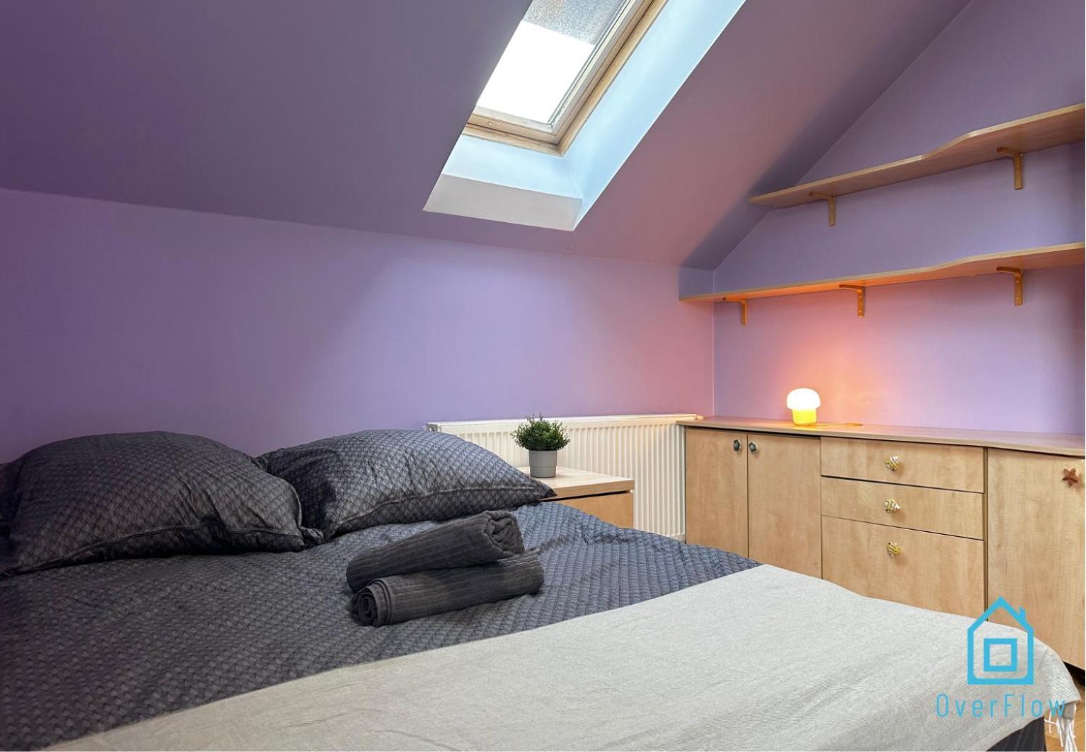 Purple Room - Charming Place, 15 Minutes To Gdansk Old Town & 5 Minutes To Seaside エクステリア 写真